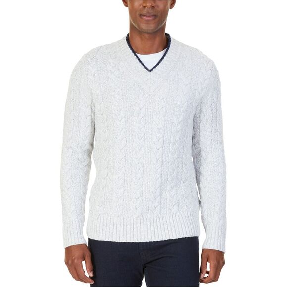Nautica Mens Cable Pullover Sweater NWT